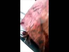 arabo hijab succhiare in auto