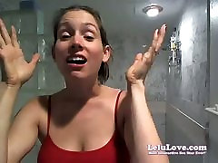 WEBCAM: Shower And Shave Show