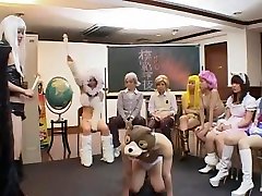 Amazing Japanese slut Miku Tanaka, Ruri Housyou, Minami Kitahara in Crazy Cunnilingus, Cosplay JAV video