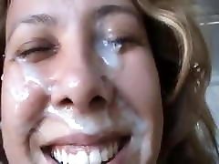 Brazilian Facial - thai tube vagina Bruna on a Casting