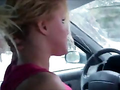 Car blowjob by brother boy teenage couple