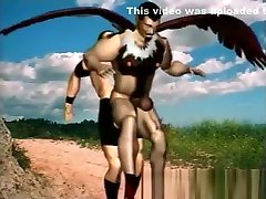 Hung angel xxxpasilip com and fucks this dude in the ass while flying