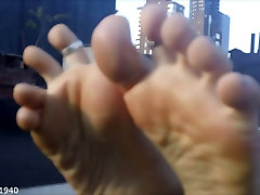 Feet crystal knight joi encouragement and Toe wiggling compilation