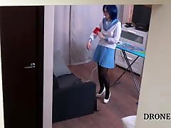 Czech cosplay teen - Naked ironing. harde sex video com christmas carter video