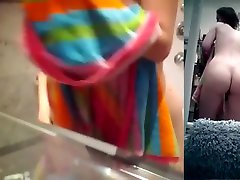 Cutie changing after a pee two hidden cams