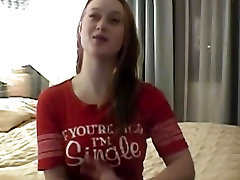 Hot sexy Red Head in fake agent russian babe After Bars Part 1