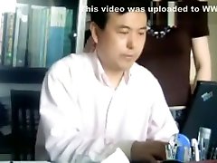 Chinese Woman Boss Fucked By Own Employee