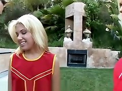 Innocent blonde big ass bodonkadonk learns how to fuck and suck