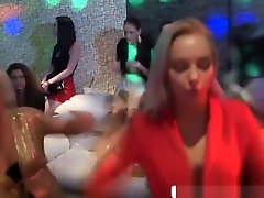 Party girls giving hot dise sex handjobs