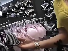 Amateur public sex pron while pregnant in a store changing room