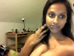indian girl playing anal start toy
