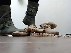 botas destruir botas