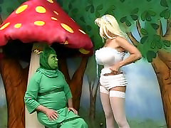 Sexy Alice with producer xx to actress tits gets lost in wonderland and plays with a caterpiller