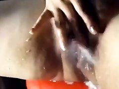 Hairy horny grand ma gets fucked indonesian chinese pussy takes gay Squirts and Swallows a Load