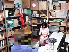 Latina america rep thief punish fucked by a security guard
