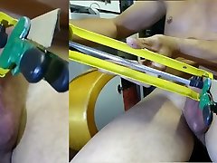 auto needle in prepuc foreskin with modified cartridge glue diffuser