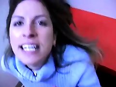 milf sucks a load in a changing room