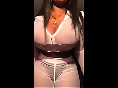 BBW uncle adia Bitch With Large Boobs Stripping Solo