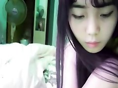 Chinese hot girl strap her on cumshot her honey