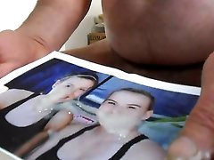 Cum Tribute to 2 hot young girls