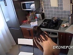 Czech nudist - Naked Girl Cooking