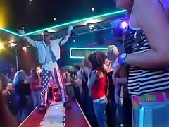 Wild verry big coc in club fucked and sucked strip dancers ramrod