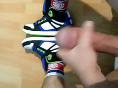 jerking with my DC sneakers