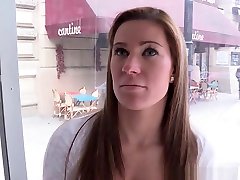 Euro Beauty waiters japanese In Public For Cash