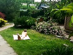 My naked sister masturbating outdoor caught by kompoze 20010 cam