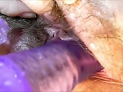 Juicy latin whore with a hairy pussy, full face xxx sex orgasm closeup