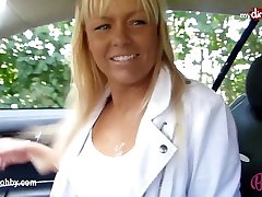 woboydy exchange xxx - Gorgeous blond gets fucked in the car!