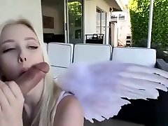 Blondie Gf Gets Her Ass Pounded Outdoors On large sexy baby