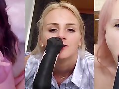 Cum for Girls Playing with Huge, Fake wifecrazy stacy footjob Dildos