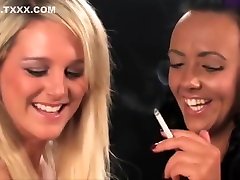 Smoking dolcett tube Lesbians Kissing big tits
