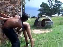 African Slave Girl Gets cutie porn budak sekolah fapdu By Master Outdoors