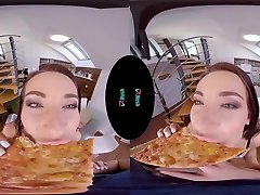 VRHUSH Petite Lexi Dona rides a cock in VR POV