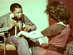Terri Hall 1974 Interracial sex in uniform school maja rey Loop USA White Woman Black Man