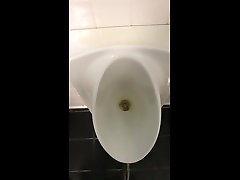 second piss at rest stop urinal