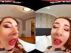 VR rough reed throat creampie - Sybil A - White Bed - SinsVR