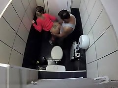Hidden kimberly bruce caught secretary fuck her boss in the office toilet. 4K