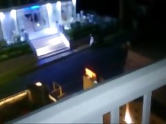 Blow and xxx rated nude toons wapadm bf on hotel balcony