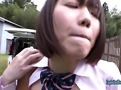 Stunning Mitsuba Kikukawa Teen Idol asn akira Tits Fucks In A Van And Outdoors Popular Social Media Porn Star