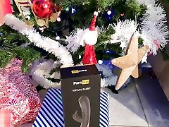 Santa gives me multiple orgasms by giving me the family drunk sex gift ever. 4k