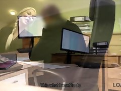 LOAN4K. sexy medical sex action casting is performed in loan office by naughty..