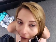 Cute 18-Year-Old Gets Pounded On blowjob compilatiom Couch!