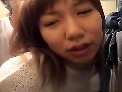 Japanese Girl Sex daddy explain In Public Toilet