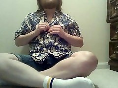 random old vid; nappi compilation shirt, stripping and cumming