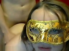 So Pretty Blonde Masked Wife Fun In Her Webcam And Make Awezone Sex Video