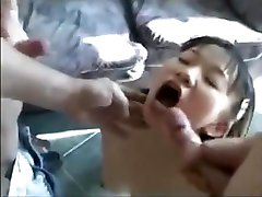 Chinese cory kennedy deep throat happy with four white dicks
