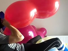 btp red deepthroat blowface fuck doll balloon - looner